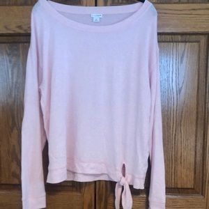 J by J Crew, Pink, XL, Long Sleeve Top